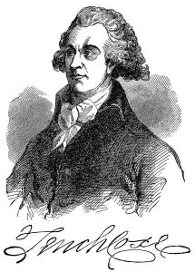 Historical Figure America Drucke: Historical drawing from the U.S