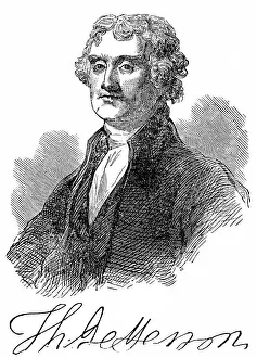 US Presidents Portraits Drucke: Historical drawing from the U.S