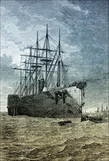 Isambard Kingdom Brunel Engineer Drucke: Historical drawing, US-American history
