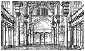 Historical Building Construction Drucke: Historical graphic representation