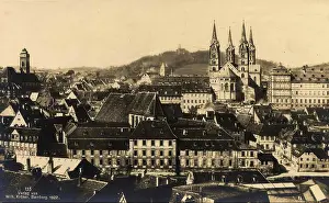 Southern Germany Historical Image Drucke: Historical postcard around 1900