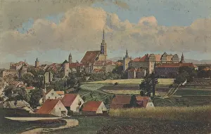 Saxony Europe Drucke: Historical postcard around 1900