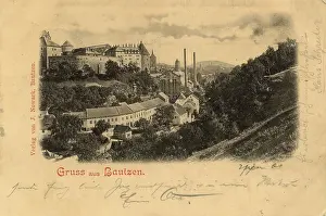 East Germany Historical Image Drucke: Historical postcard around 1900