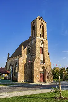 Deserted Chapel Germany Drucke: Former Holy Spirit Chapel, Gartz Oder