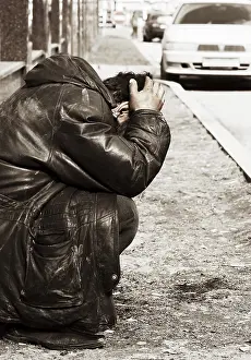 Unemployment Crisis Drucke: Homeless in despair