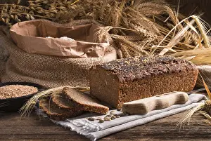 Homemade Bread Drucke: Homemade whole wheat bread