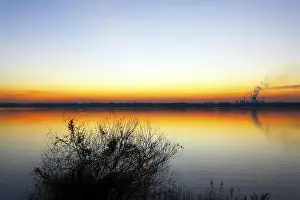 Red Morning Sky Drucke: Horizon