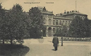 Northern Germany Healthcare System Drucke: Hospital in the district of Eppendorf