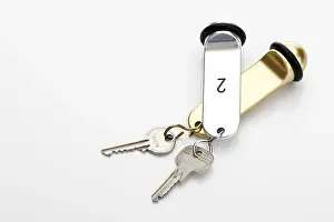 Still Life Studio Photography Drucke: Two hotel keys