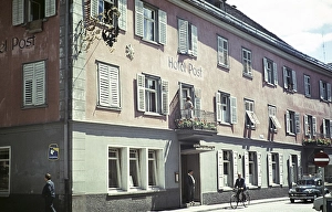 Hotel Post, Bludenz, Vorarlberg, Österreich, Europa 1960, Europa