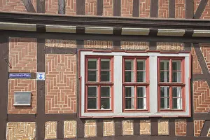Cultural Monument Germany Drucke: House facade with three windows