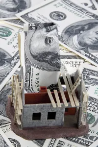 European Currency Exchange Drucke: A house shell. Financing with dollar notes Austria