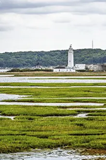 Northern Europe Fortifications Drucke: Hurst Point Lighthouse and Hurst Castle