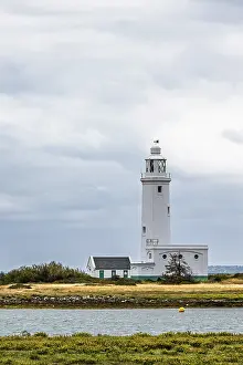 Hurst Spit Fortress Drucke: Hurst Point Lighthouse and Hurst Castle