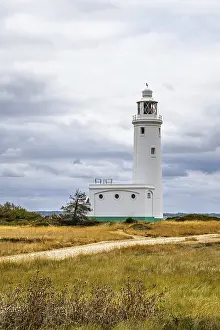 Uninhabited Fortress Structure Drucke: Hurst Point Lighthouse and Hurst Castle