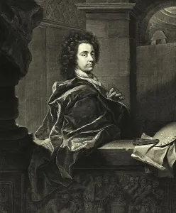 Historical French Artists Drucke: Hyacinthe Rigaud