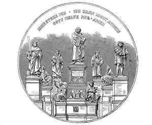 German Reformation History Drucke: Here I stand, I can't help it