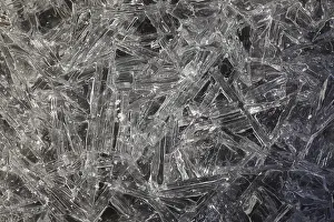 Wintry Landscape Drucke: Ice crystals