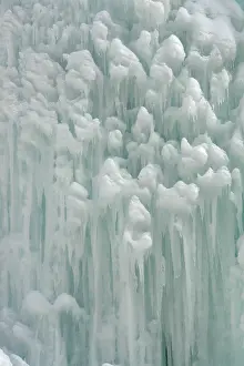 Deserted Icy Landscape Drucke: Ice formation