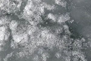 Ice Structure Saint Lawrence River Drucke: Ice structure, Saint Lawrence River