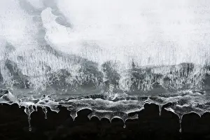 Storsjon Frozen Lake Drucke: Ice structures, Storsjon, Ostersund