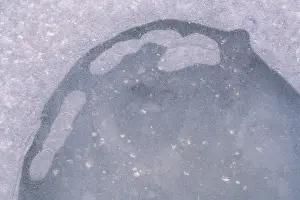 Scandinavian Ice Patterns Drucke: Ice structures, Storsjon, Ostersund
