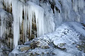 Ice Crystal Formation Drucke: Icicles