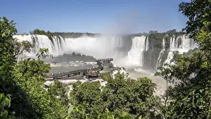 Iguazu Falls Drucke: Iguazu Falls, Path Of The Falls Trail