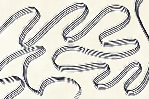 Minimalist Art Drucke: This illustration features abstract
