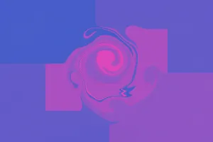 Creative Symbolic Picture Drucke: This illustration features an abstract