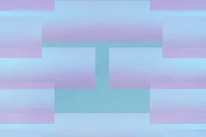 Drucke von Eine Illustration mit einem geometrischen Muster in weichen Pastellshadens von Blau und Rosa, geeignet für berufliche und geschäftliche Hintergründe Geometrische Formen Drucke: Eine Illustration mit einem geometrischen Muster in weichen Pastellshades von Blau und Rosa