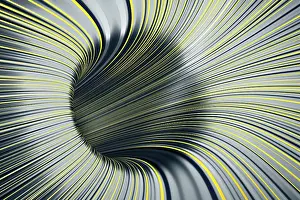 German Abstract Art Drucke: An image of a nice abstract tunnel