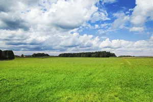 Deserted German Landscape Drucke: An image of a nice bavarian landscape