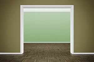 Beautifully Decorated Room Drucke: An image of a nice room with a wall for your content
