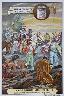 Latin America History Images Drucke: Image series Conquest of Mexico