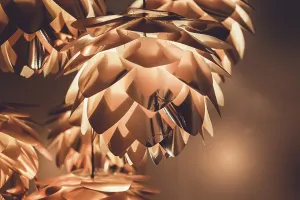 Uninhabited Urban Environments Drucke: Image of a stylish orange lighting