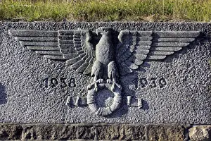 Southern Germany Heritage Site Drucke: Imperial Eagle, decoration on a wall