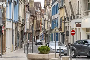 Traditional European Architecture Drucke: Impression of Troyes