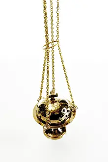 Christian Symbolism Drucke: Incense pendulum