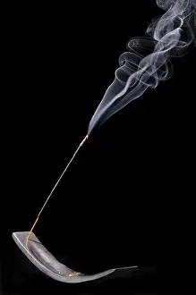 Indoor Studio Shot Drucke: Incense sticks