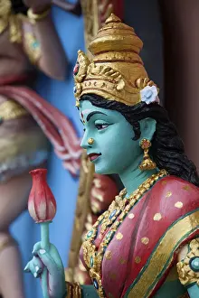Southeast Asia Photography Drucke: One of the indian divinity. Penang collection