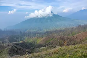 Bromo Tengger Semeru National Park Drucke: Indonesia. Java island. Morning