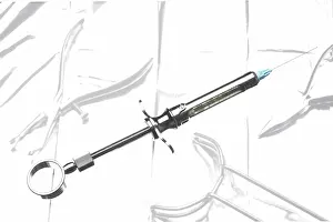Injection Syringe Drucke: Injection syringe, other tools