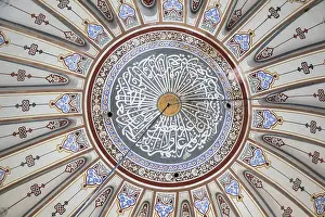 Ottoman Architecture Dome Drucke: Inner view of dome in Ottoman architecture