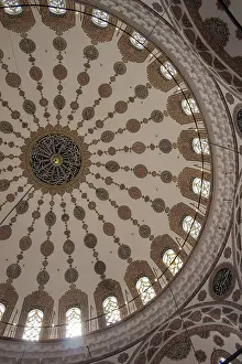 Western Asia Structures Drucke: Inner view of dome in Ottoman architecture