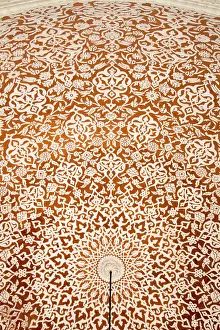 European Architecture Photography Drucke: Inner view of dome in Ottoman architecture