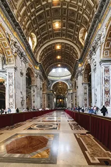 European Christian Landmarks Drucke: Inside Vatican