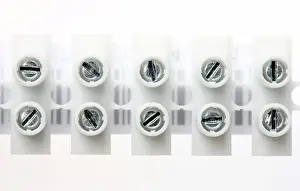 Studio Shot Symbolism Drucke: Insulation screw joint
