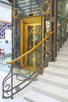 Modern Interior Design Drucke: Interior in modern style