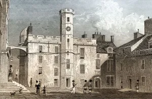 UNESCO World Heritage Site Edinburgh Drucke: The interior quadrangle of the Castle